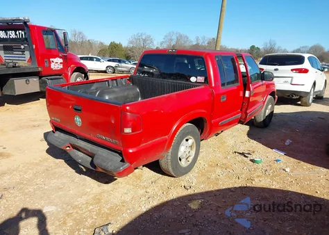 2004 Chevrolet S-10 Ls from USA, damaged, VIN 1GCDT13XX4K126190